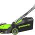 Газонокосилка аккумуляторная GREENWORKS GD40LM411,  41см, без АКБ, без ЗУ [2521007]
